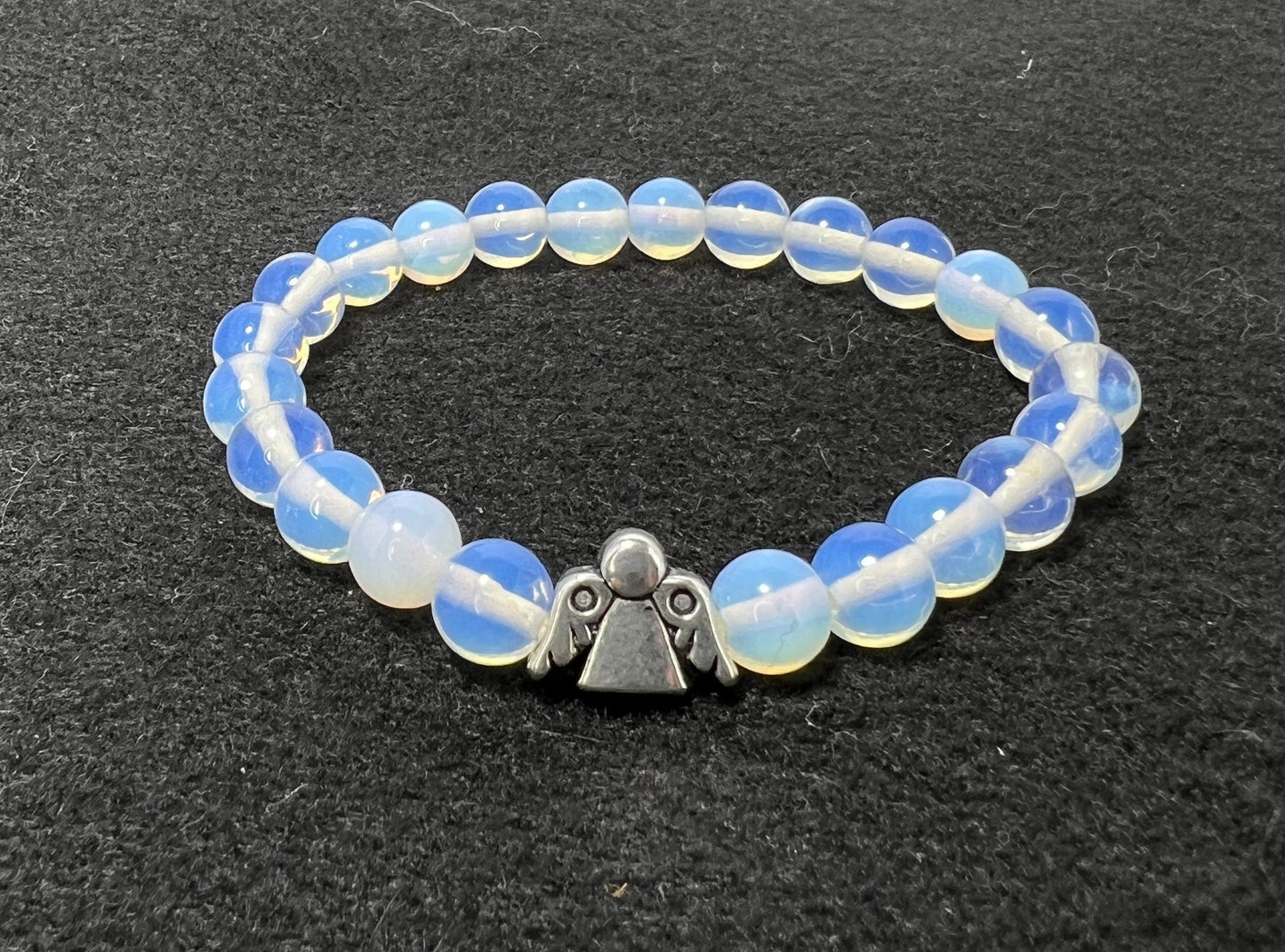 Angel travels on Moonstone Bracelet