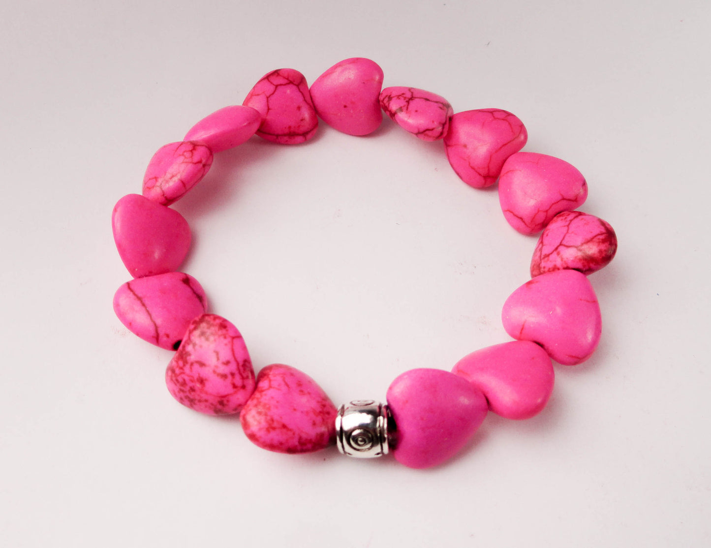 Puffy Hearts - Pink Stone - Low Tide Island Designs