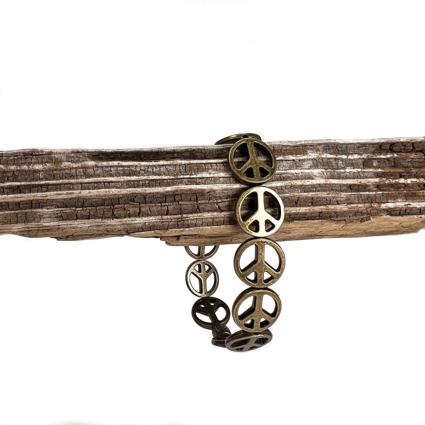 Peace Bronze Bracelet