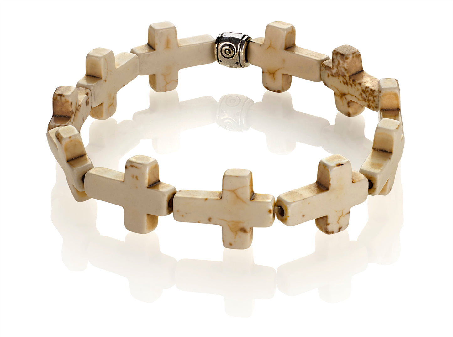 Cross - Ivory Stone - Low Tide Island Designs