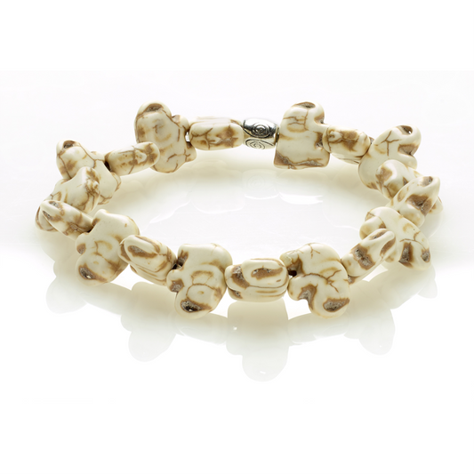 Lucky Elephants - Ivory Stone - Low Tide Island Designs