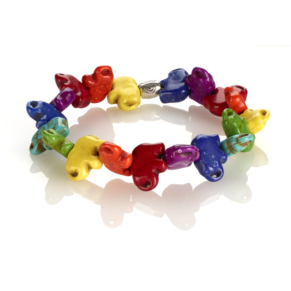 Lucky Tiny Elephants - Rainbow Stone - Low Tide Island Designs