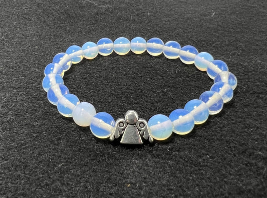 Angel travels on Moonstone Bracelet