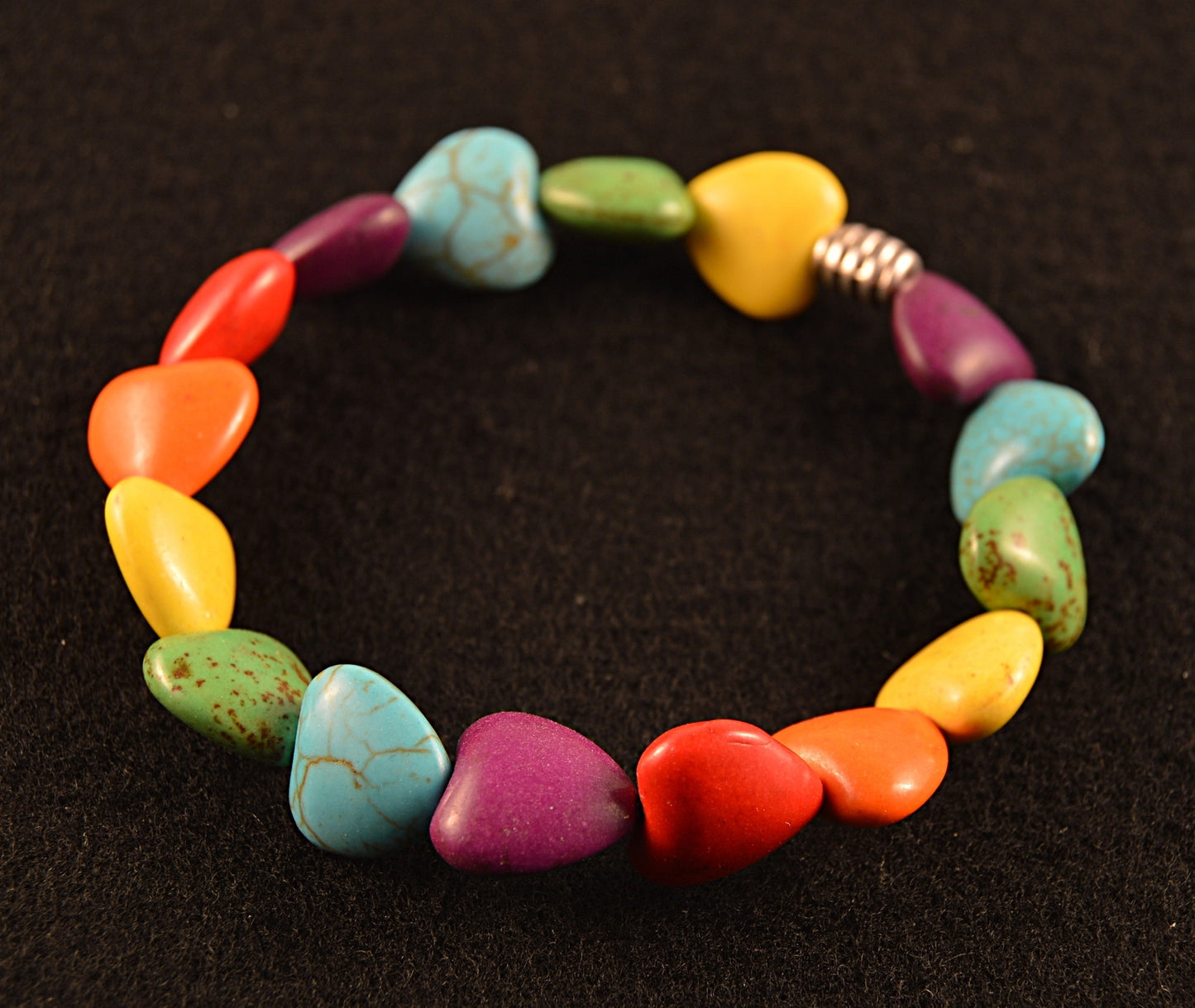 Puffy Hearts - Rainbow Stone - Low Tide Island Designs