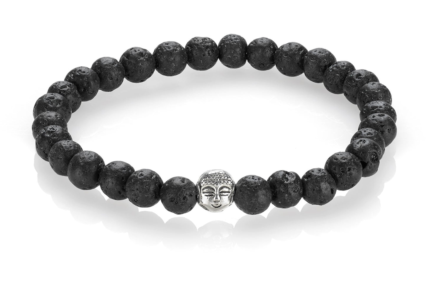 Buddha Head Lava Bracelets Large or Small
