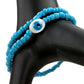 Evil Eye 2 IN 1 Turquoise Bracelet / Necklace