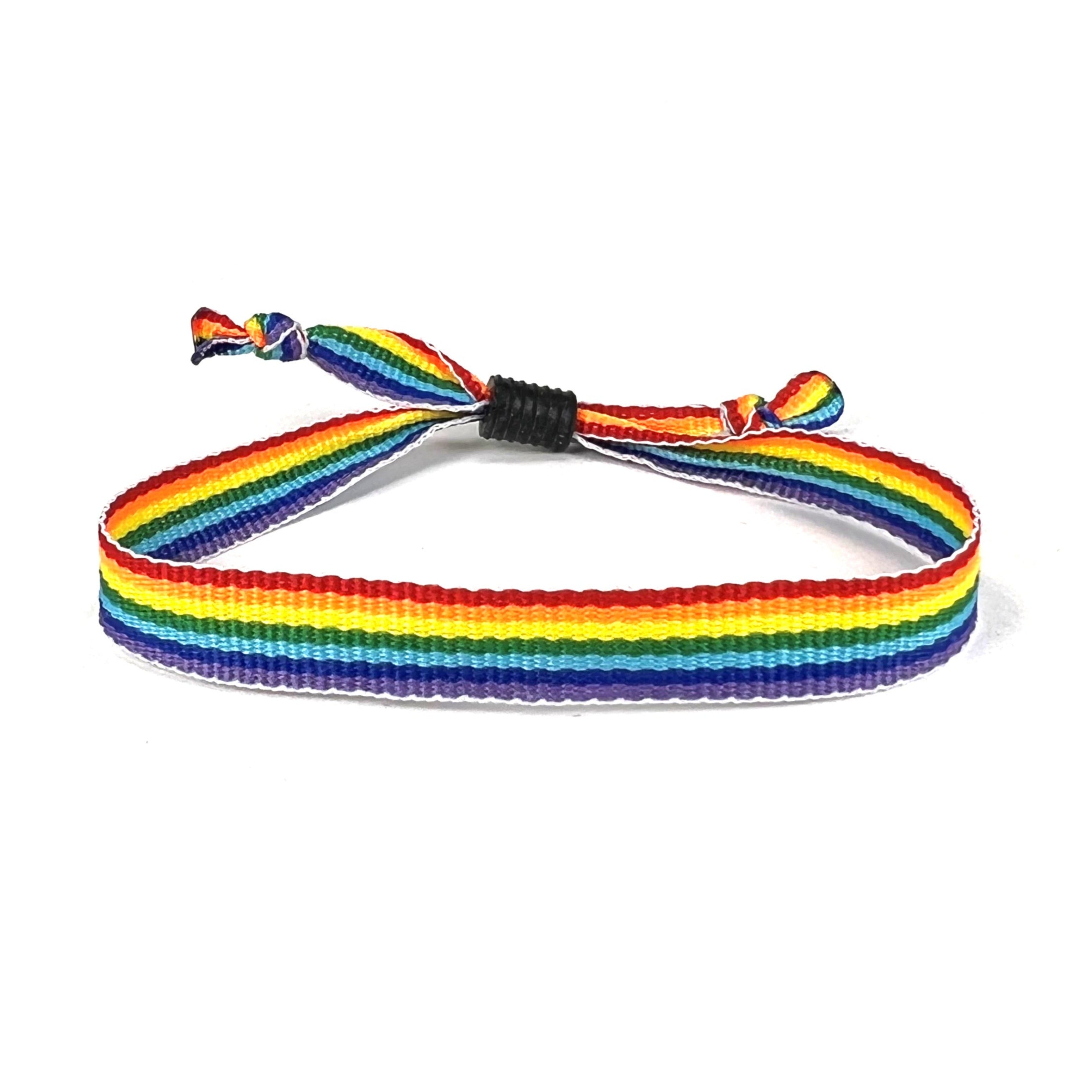 Rainbow Ribbon Bracelet – Low Tide Island Design