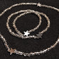 2 in 1 Twinkle Wishing Star shiny mirrored bracelet doubles or single necklace stunning! - Low Tide Island Designs
