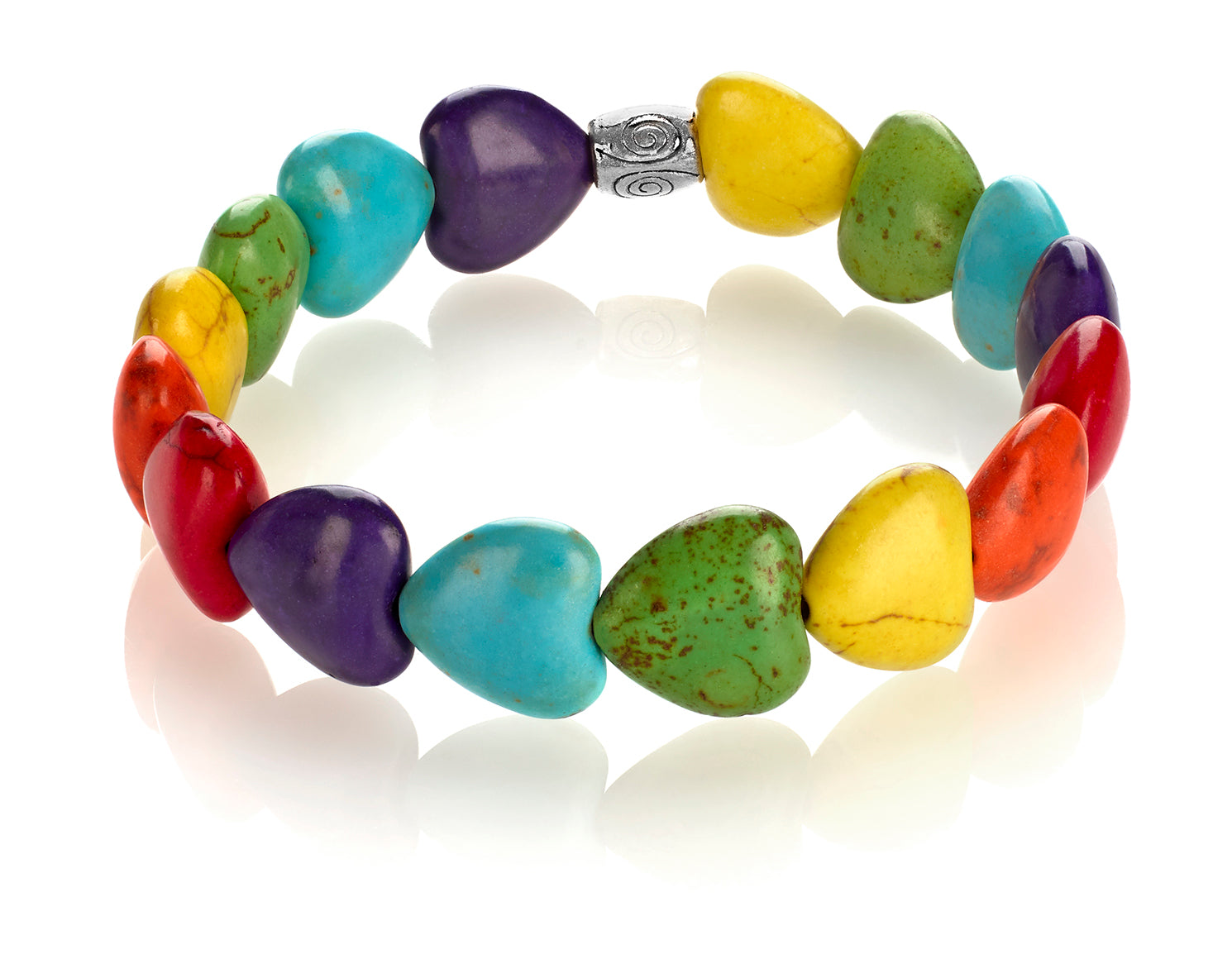 Puffy Hearts - Rainbow Stone - Low Tide Island Designs