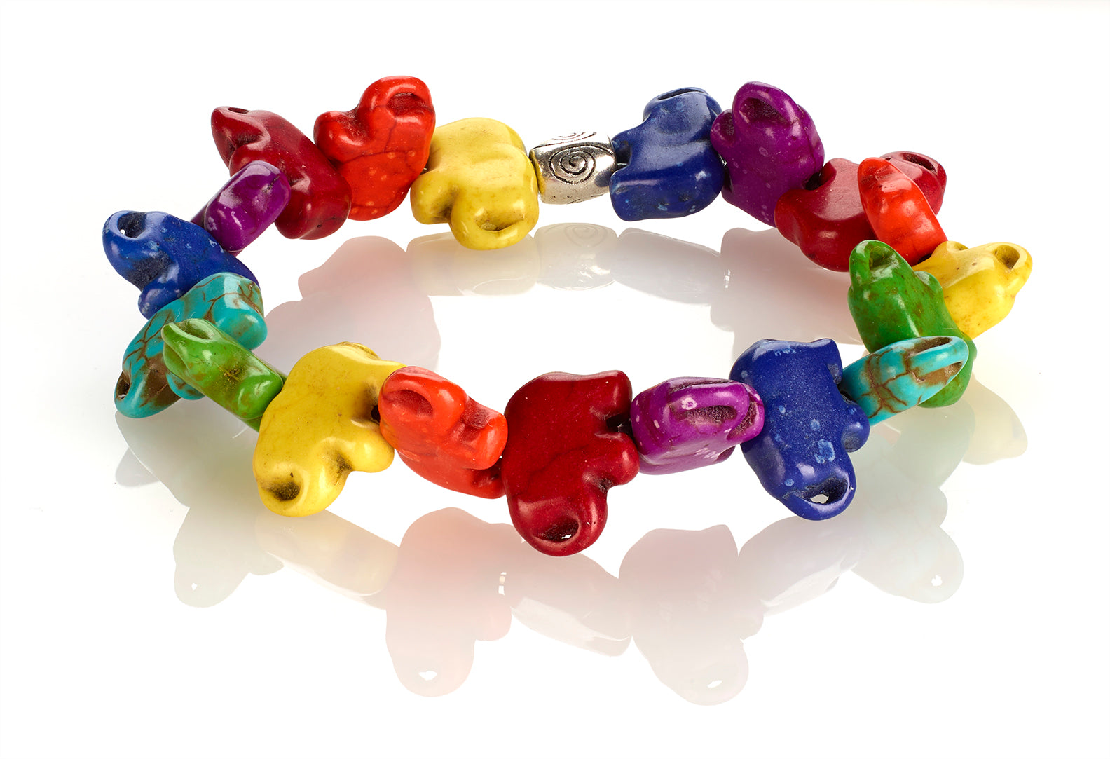 Lucky Tiny Elephants - Rainbow Stone - Low Tide Island Designs