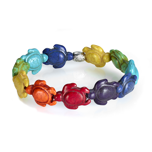 Dancing Turtles - Rainbow Stone - Low Tide Island Designs